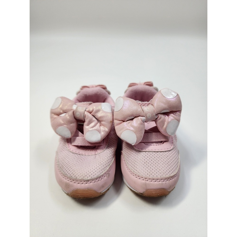 Tucker + Tate Disney Minnie Mouse Pink Bow Sneakers Toddler Girls Size 5